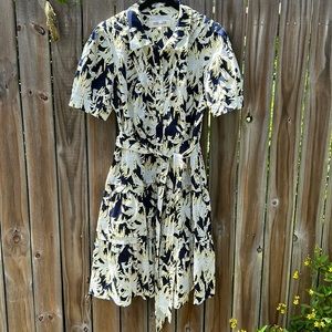 Diane Von Furstenberg button down dress
